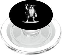 American Staffordshire Terrier Rock Music Retro Vintage Dog PopSockets PopGrip para MagSafe