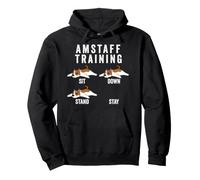 American Staffordshire Terrier Training Perro Sudadera con Capucha