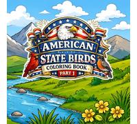 American State Birds Part 1: Coloring Book