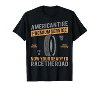 American Tire Premium Service Race The Road Camiseta