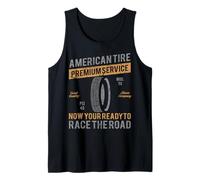 American Tire Premium Service Race The Road Camiseta sin Mangas