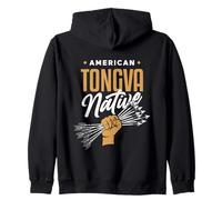AMERICAN TONGVA NATIVE - Puño de flechas - Tribu india Sudadera con Capucha