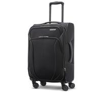 American Tourister 4 Kix 2.0 Maleta Blanda expandible con Ruedas giratorias, Negro -, 3-Piece Set (20/24/28)