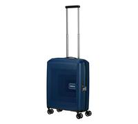 American Tourister Aerostep Maleta con 4 ruedas navy, fibra sintética, 40 x 55 x 23cm