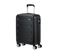 American Tourister Astrobeam - Spinner S, Equipaje de Mano, 55 cm, 36 L, Negro (Storm Black)