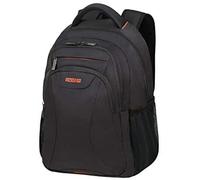 American Tourister AT Work - Mochila para portátil 15.6 pulgadas, 50 cm, 25 L, Negro/Naranja (Black/Orange)