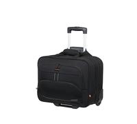 American Tourister at Work NXT - Bolsa Portátil con Ruedas 15.6", Equipaje Cabina Trolley Business, Equipaje de Mano con Compartimento Portátil, Maletín Piloto, Bolsa Cabina Avión, 33 L, Negro
