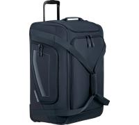 American Tourister City Racer - Maleta 68cm/98L - Ruedas, Compartimento Zapatos, múltiples Espacios - Impermeable, Asas múltiples, Robusta - Azul (Azul Marino)