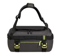 American Tourister Bolsa de Viaje Mochila Urban Track Duffle/Backpack Coated 31L Black/Lime Negro