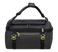American Tourister Bolsa de Viaje Mochila Urban Track Duffle/Backpack Coated 60L Black/Lime Negro