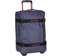 American Tourister Bolsa de viaje Urban Track Duffle S, azul y naranja, talla única, Bolsa de viaje con ruedas
