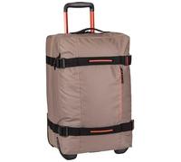 American Tourister Bolsa de viaje Urban Track Duffle S, Beige/Orange, talla única, Bolsa de viaje con ruedas