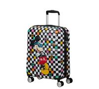 American Tourister Breakruptor de Onda FL - Spinner S, Equipaje de Mano, 55 cm, 36 L, Multicolor (Check Mickey)