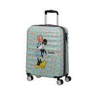 American Tourister Wavebreaker Disney Maleta con 4 ruedas azul claro, fibra sintética, 40 x 55 x 20cm