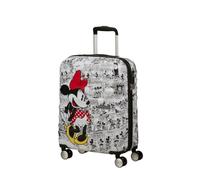 American Tourister Breakruptor de Ondas FL - Spinner S, Equipaje de Mano, 55 cm, 36 L, Multicolor (Minnie Comics White)