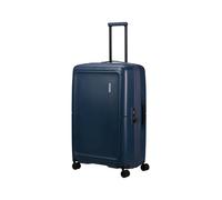 American Tourister - Carro rígido L extensible, con 4 ruedas giratorias y cierre integrado con combinación de 3 dígitos con función TSA. Tiene un gran compartimento principal, correas, 1549 Midnight