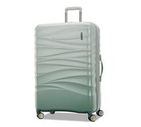 American TOURISTER Cascade - Maleta rígida expandible con Ruedas giratorias, Verde Salvia, 28-Inch Spinner, Cascade Hardside - Equipaje expandible con Ruedas giratorias