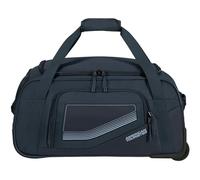 American Tourister – Maleta de viaje con ruedas City Racer, 55 cm/50 L, Azul oscuro