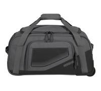 American Tourister City Racer - Maleta 55cm/50L - Ruedas, Compartimento Zapatos, múltiples Espacios - Impermeable, Funda Inteligente, Robusta - Negra