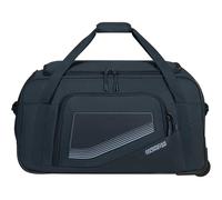 American Tourister City Racer - Maleta 68cm/98L - Ruedas, Compartimento Zapatos, múltiples Espacios - Impermeable, Asas múltiples, Robusta - Azul (Azul Marino)