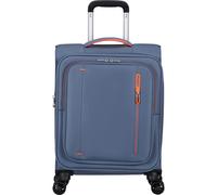 American Tourister Cloudrider S Maleta con 4 ruedas azul-gris, fibra sintética, 40 x 55 x 20cm