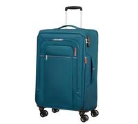 American Tourister CrossTrack - Spinner M, Expandible Sutase, 67 cm, 71.5/77 L, Navy/Orange (Army/Orange)