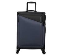 American Tourister Daring Dash Maleta con 4 ruedas negro/gris, polyester, 45 x 67 x 29cm