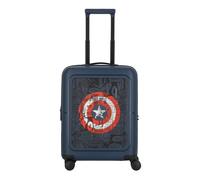 American Tourister Dashpop Disney 4 ruedas Carro de la cabina 55 cm con pliegue de expansión azul