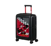 American Tourister Dashpop Disney - Maleta de Mano 55x40x20/23 cm, Trolley Cabina rígido expandible para Ryanair & la mayoría de aerolíneas, 41/47L, Racing Mickey