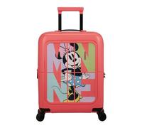 American Tourister Dashpop Disney Maleta Trolley de Cabina, 55 cm | Minnie Pop Letters, maleta rígida ampliable, 41/47 L, 2.5 kg, con candado TSA y con materiales reciclados