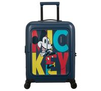 American Tourister Dashpop Disney Maleta Trolley de Cabina, 55 cm | Mickey Pop Letters, maleta rígida ampliable, 41/47 L, con candado TSA y con materiales reciclados