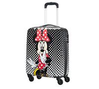 American Tourister Disney Legends Maleta trolley de cabina, 55 cm | Minnie Mouse Polka Dot, maleta rígida, 55H x 40W x 20D cm, 36 L, 2.6 kg, con diseño de personaje