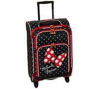 American Tourister Disney Softside - Equipaje con Ruedas giratorias, Pantalones de Mickey Mouse, 21 Pulgadas, Minnie Mouse - Lazo Rojo, 21-Inch, Disney Softside - Maleta con Ruedas giratorias