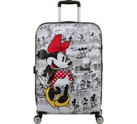 American Tourister Disney Wavebreaker Equipaje mediano Minnie Comics White