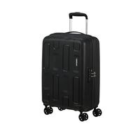 American Tourister Ellipso Maleta trolley de cabina, 55 cm | Negro, maleta blanda, 55H x 40W x 20D cm, 32 L, 2.10 kg, con candado TSA y ruedas giratorias suaves