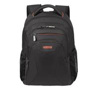 American Tourister en el trabajo - 13.3 - mochila para computadora portátil de 14.1 pulgadas, 46 cm, 20.5 L, negro/naranja (negro/naranja)