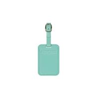 American Tourister Etiquetas equipaje - Para maletas y bolsas, con correa ajustable, tarjeta de dirección incluida, Set de 2 piezas, Menta gelatina (Jelly Mint)
