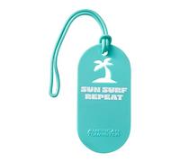 American Tourister Fun Tags Etiqueta de equipaje - Juego de 2 piezas Sun Surf Repeat