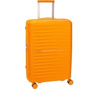 American Tourister FastForward - Maleta giratoria de 4 ruedas, 68 cm, tamaño mediano, expandible, color naranja radiante