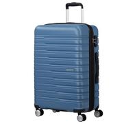 American Tourister Flashline - Spinner M, Maleta, 67 cm, 69/75 L, Azul (Coronet Blue)
