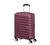 American Tourister Flashline Spinner Maleta de Cabina, 55 cm | Iced Berry - Maletín rígido (55 x 40 x 20 cm, 34 L, 2,6 kg, cierre TSA y bandas elásticas)