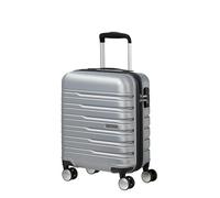 American Tourister Flashline - Spinner S, Equipaje de Mano, 45 cm, 23L, Plata (Sky Silver)