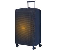 American Tourister - Funda de Maleta L, Funda de Maleta Plegable, Protector de Maleta, 71 x 50 x 30 cm, Azul/Naranja