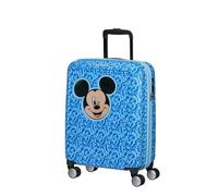 American Tourister Funlight Disney Maleta Trolley de Cabina, 55 cm | Minnie Lenticular Pink, maleta rígida, 55H x 40W x 20D cm, 36 L, 2.6 kg, con candado TSA y correas cruzadas interiores