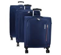 American Tourister Hyperspeed, Conjuntos de Equipaje, Azul (Combat Navy), Talla única