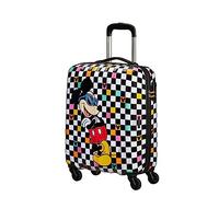 American Tourister Hypertwist, spinner s, equipaje de mano, 55 cm, 36 l, multicolores (cheque de Mickey)