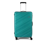 American Tourister Jetdriver 3.0, Sporty Teal, L, Carro rígido 360° ruedas dobles