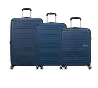 American Tourister Juego de carrito Aerojoy (S+M+L), Dark Blue-1247, SET (S+M+L), Clásico