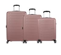 American Tourister Juego de carrito Aerojoy (S+M+L), Metallic Rose-2647, SET (S+M+L), Clásico