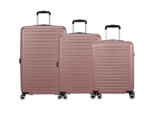 American Tourister Juego de carrito Aerojoy (S+M+L), Metallic Rose-2647, SET (S+M+L), Clásico